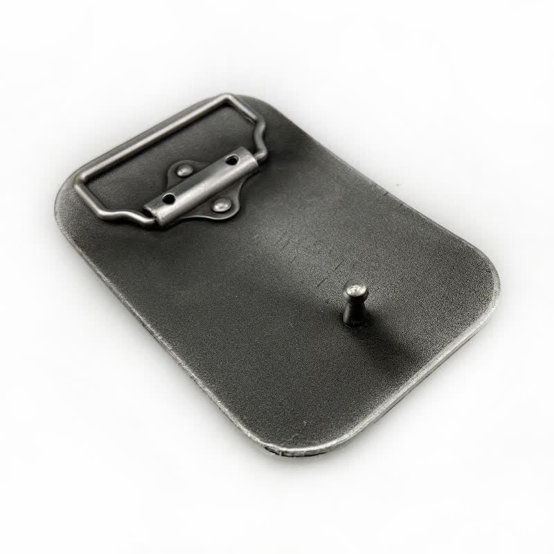 Ceinture en cuir à boucle en volutes pour homme avec motif feuilles et motif DIY