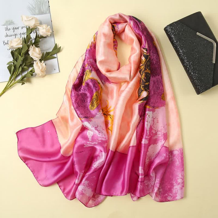 Foulard fin pour femme Van Gogh Tournesols
