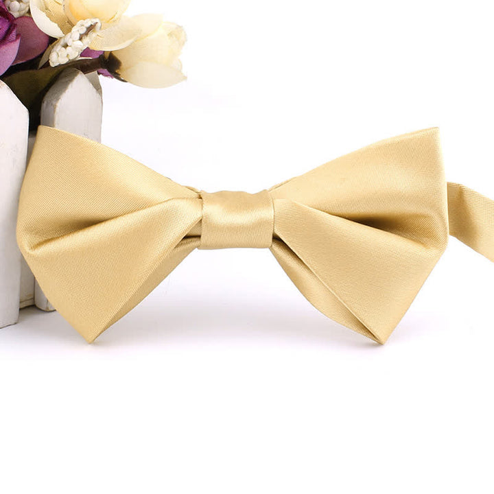 Nœud papillon torsadé en forme de huit pour homme