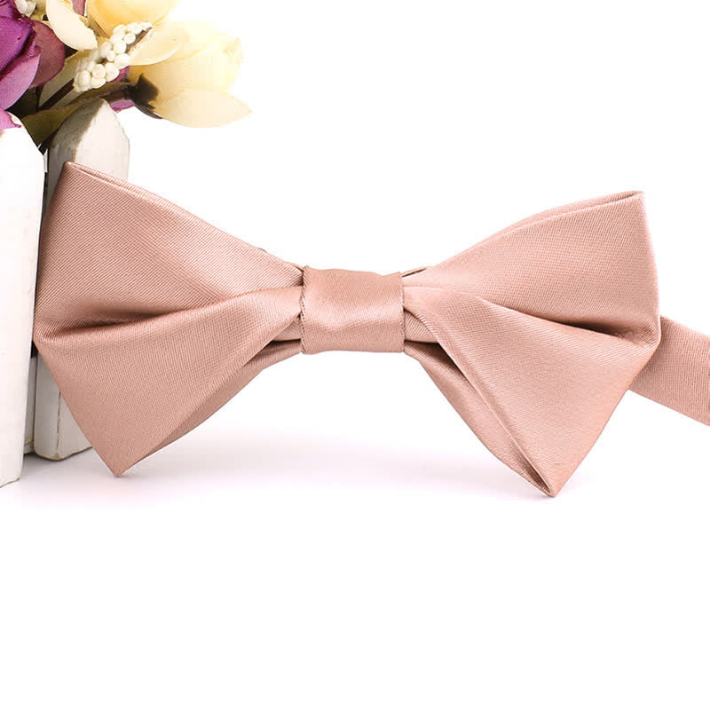 Nœud papillon torsadé en forme de huit pour homme
