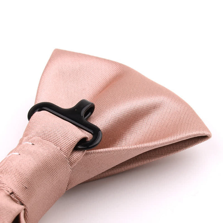 Nœud papillon torsadé en forme de huit pour homme