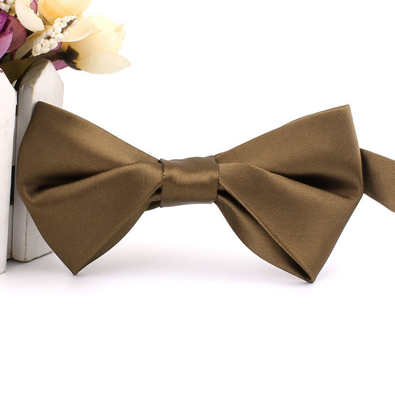 Nœud papillon torsadé en forme de huit pour homme