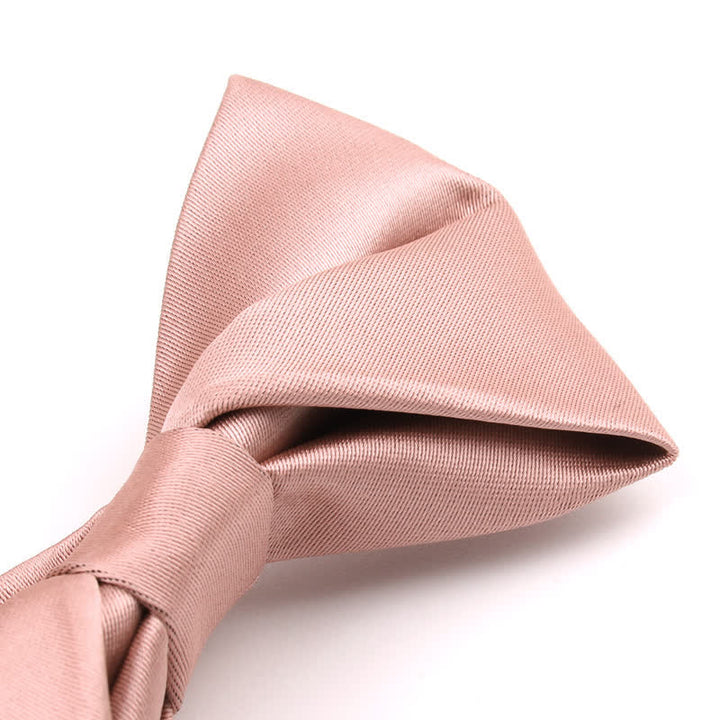 Nœud papillon torsadé en forme de huit pour homme