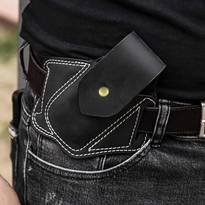 Sac ceinture en cuir pour multi-outils EDC Organizer