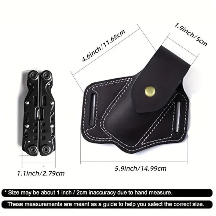Sac ceinture en cuir pour multi-outils EDC Organizer - image 8