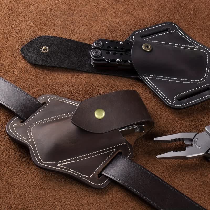 Sac ceinture en cuir pour multi-outils EDC Organizer