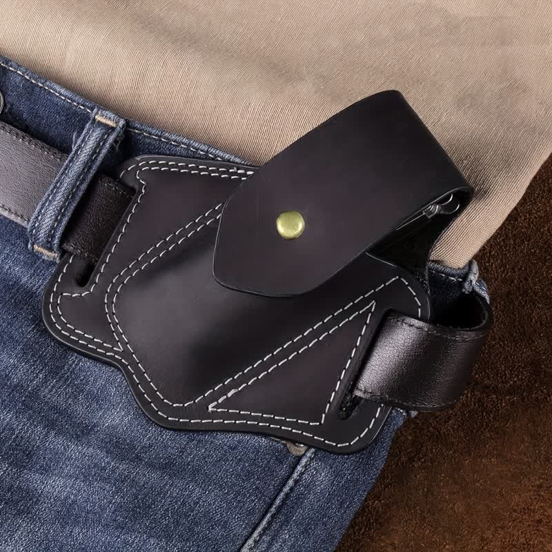 Sac ceinture en cuir pour multi-outils EDC Organizer