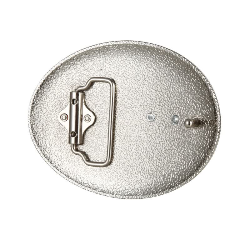 Ceinture en cuir à boucle tête de cheval dorée de luxe pour homme