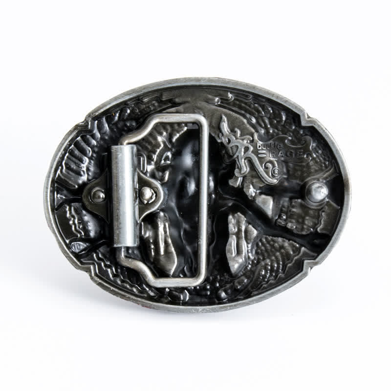 Ceinture en cuir à boucle indienne Great Spirit pour homme