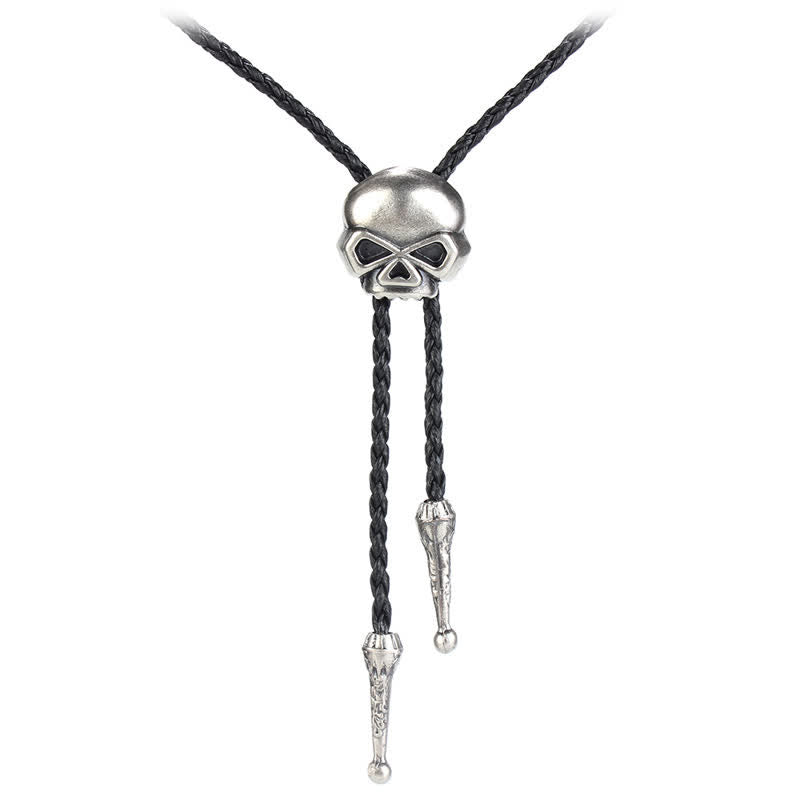 Cravate Bolo Western avec motif d'aigle volant