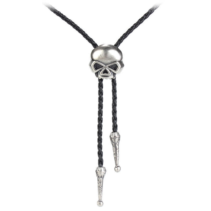 Cravate Bolo Western avec motif d'aigle volant