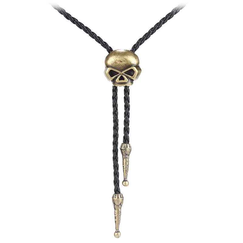 Cravate Bolo Western avec motif d'aigle volant