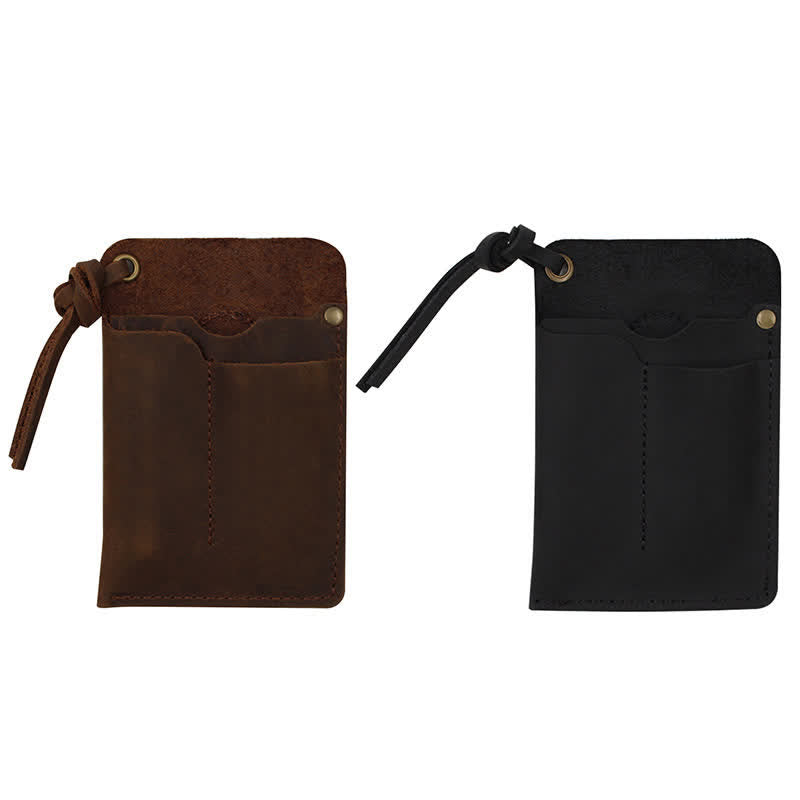 Sac ceinture en cuir EDC portable et pratique pour l'extérieur