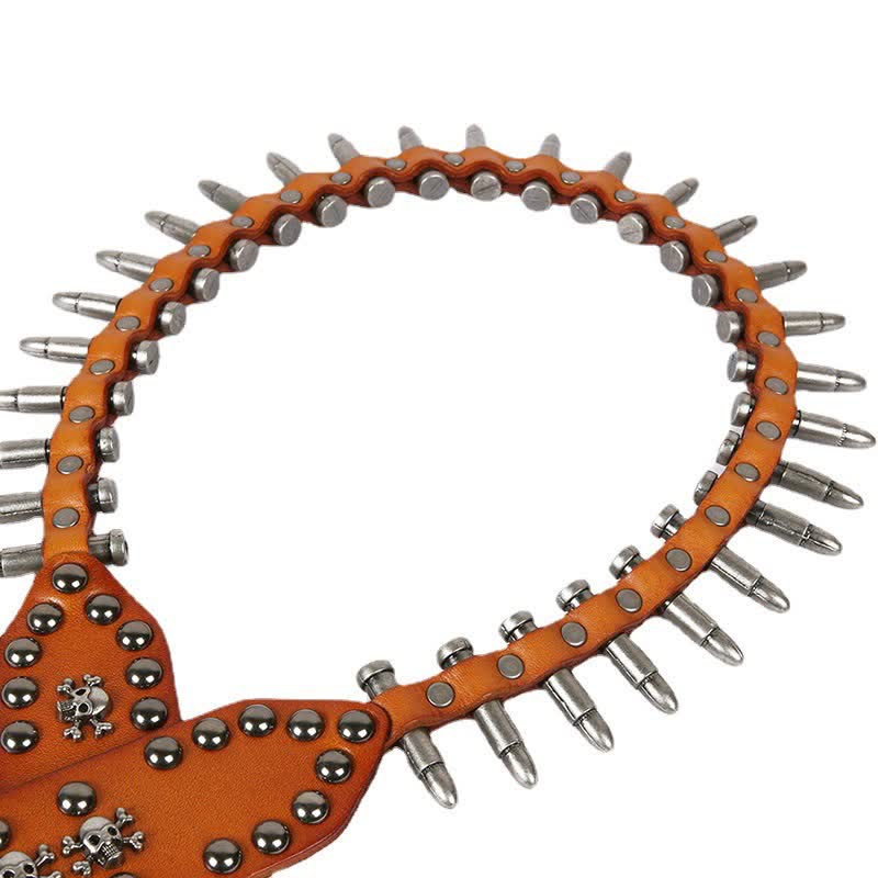 Ceinture en cuir à rivets Bullet Cool Personality