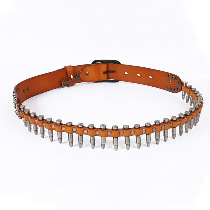 Ceinture en cuir à rivets Bullet Cool Personality
