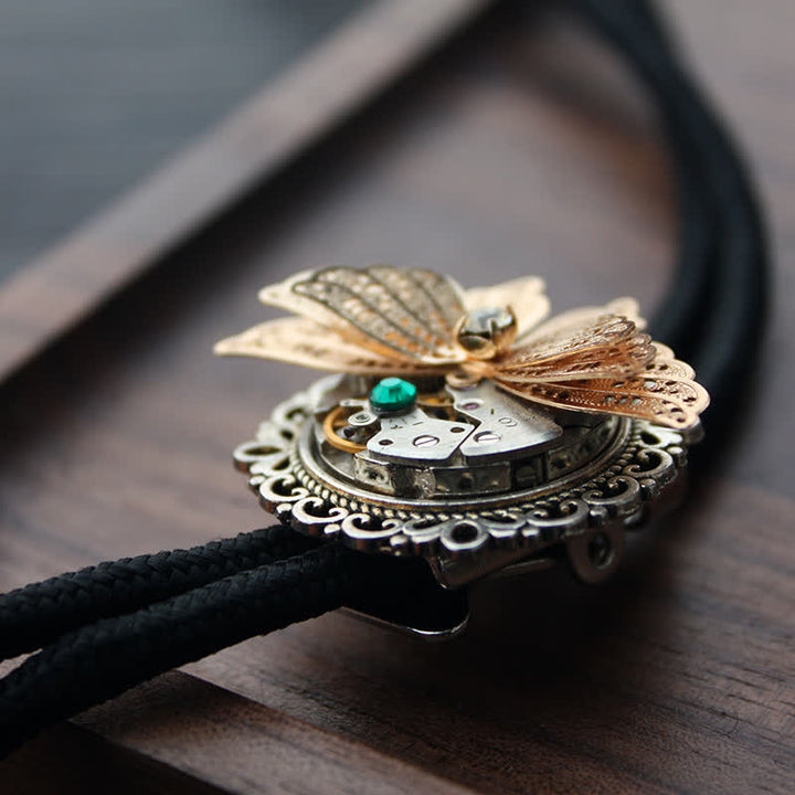 Pendentif papillon 3D Steampunk Bolo Tie