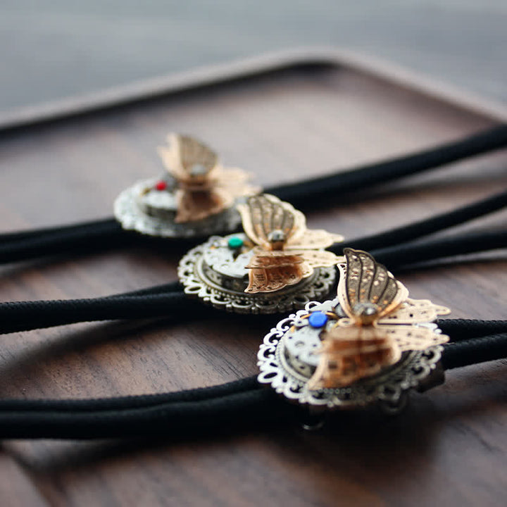 Pendentif papillon 3D Steampunk Bolo Tie