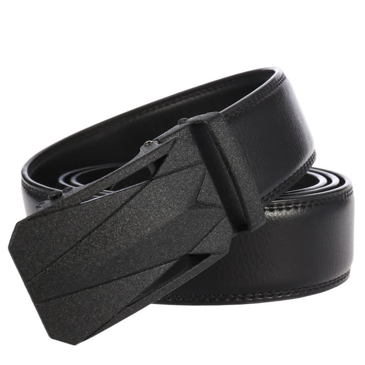 Ceinture en cuir à boucle automatique pour homme, style formel, pour l'extérieur