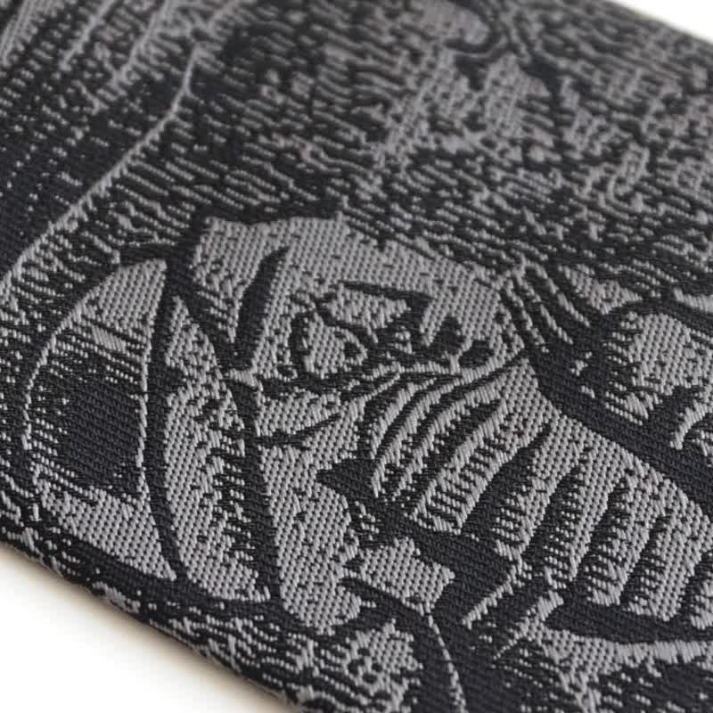 Cravate noire pour homme avec le code de Hammurabi