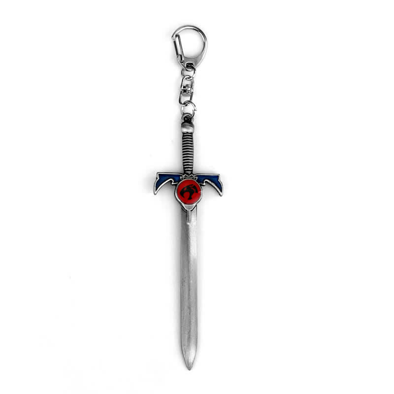 Porte-clés pendentif modèle d'arme épée
