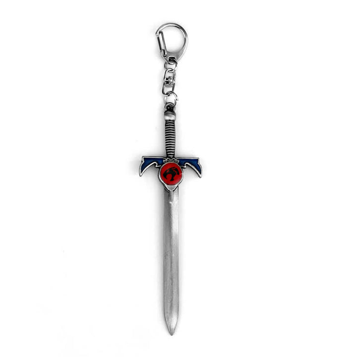 Porte-clés pendentif modèle d'arme épée