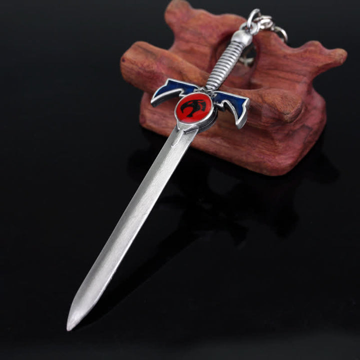 Porte-clés pendentif modèle d'arme épée