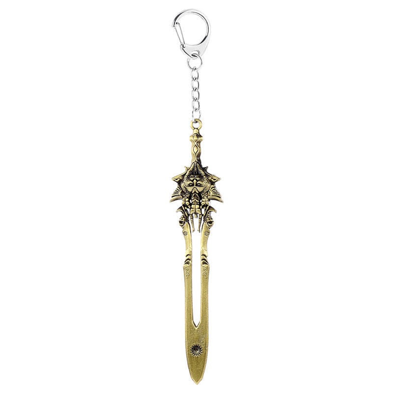 Porte-clés pendentif modèle d'arme épée