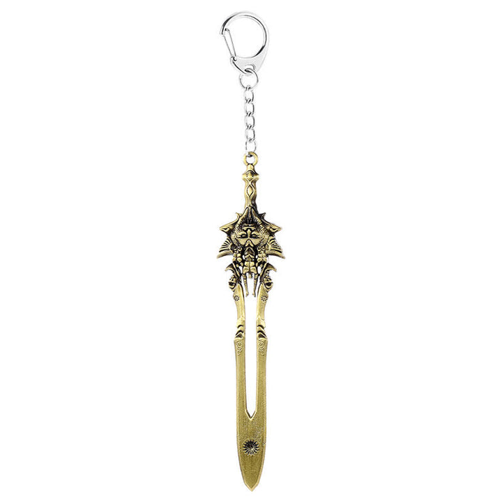 Porte-clés pendentif modèle d'arme épée
