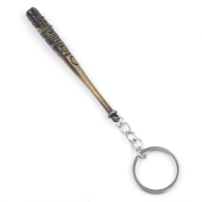 Porte-clés pendentif batte de baseball barbelée chic