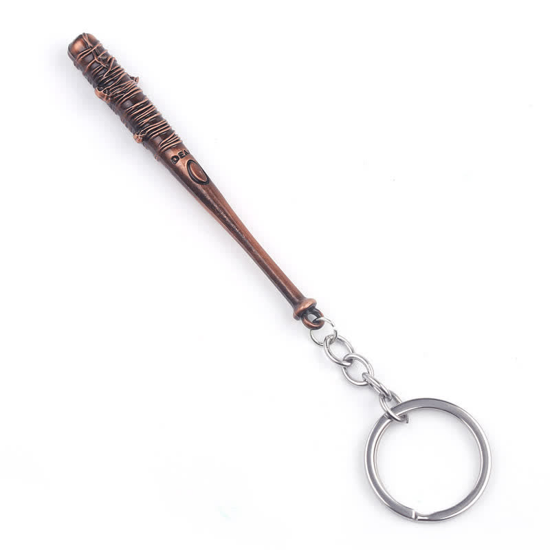 Porte-clés pendentif batte de baseball barbelée chic