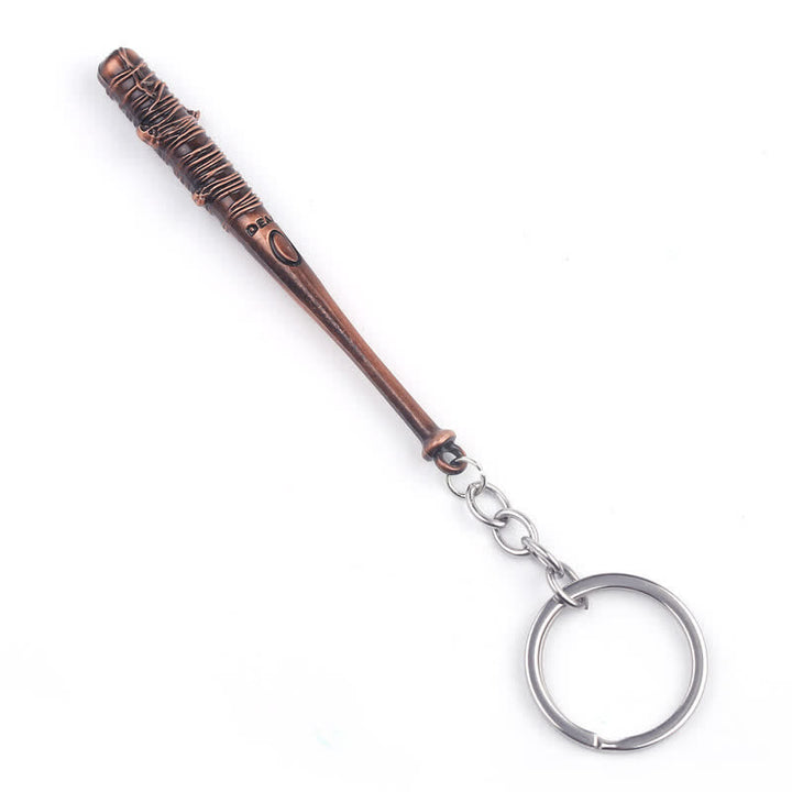 Porte-clés pendentif batte de baseball barbelée chic