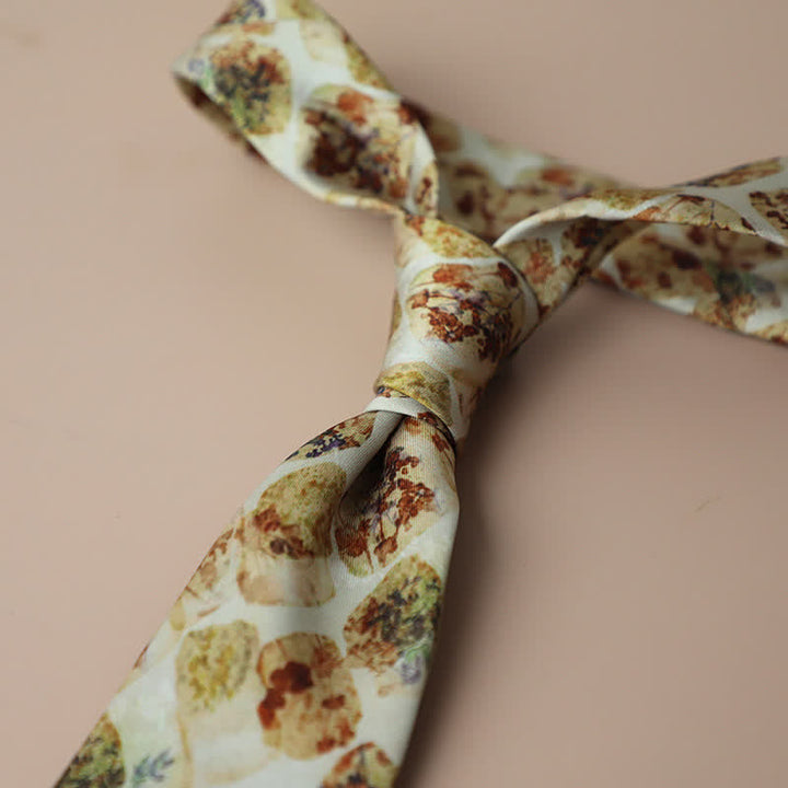 Cravate à motif floral rétro élégante pour homme - Style #11 - image 15