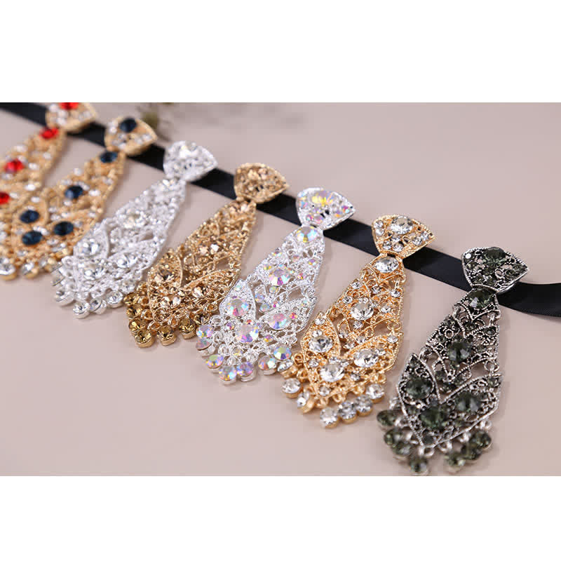 Cravate courte en cristal strass pour homme Cravate de mariage pailletée