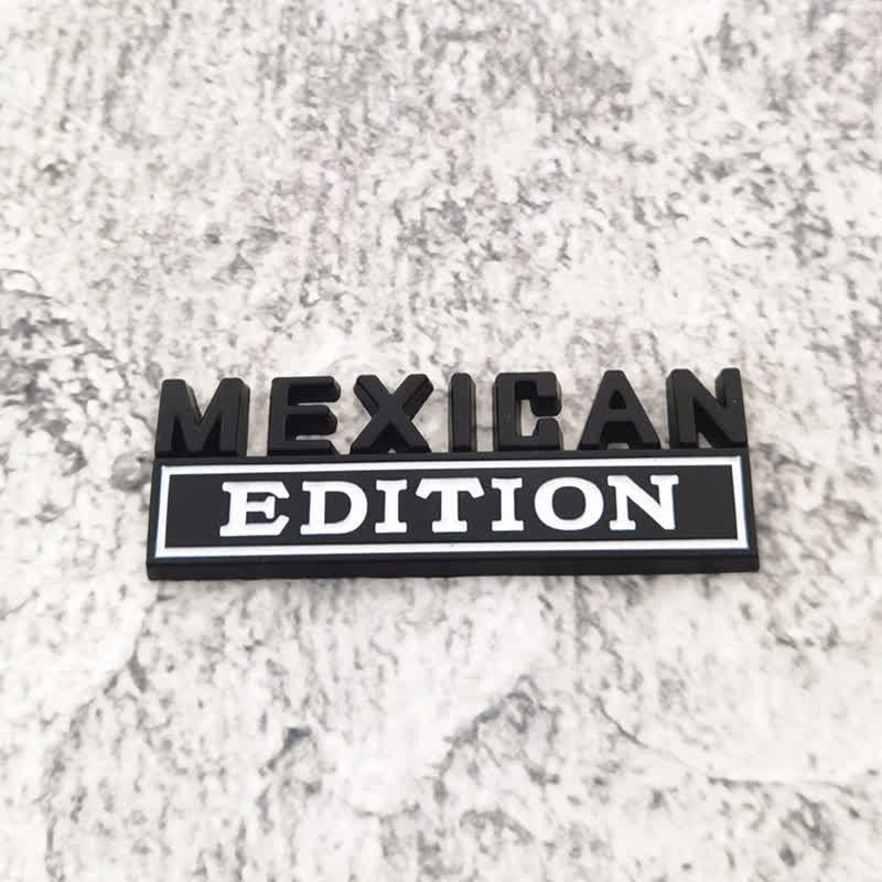 Badge autocollants en métal pour voiture ÉDITION MEXICAINE