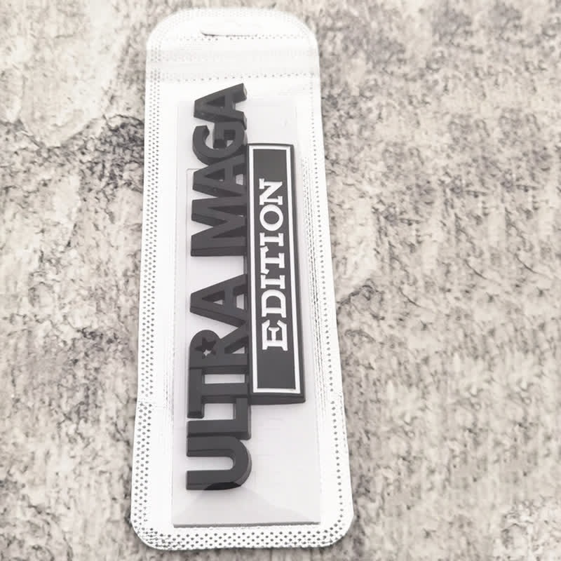 Badge autocollants en métal pour voiture ULTRA MAGA EDITION
