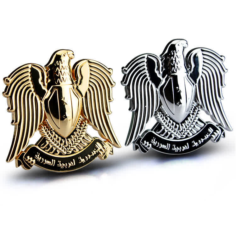 Autocollant en métal pour voiture, Totem d'aigle, Faucon