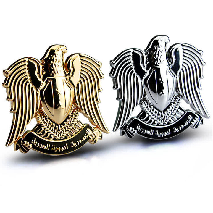 Autocollant en métal pour voiture, Totem d'aigle, Faucon