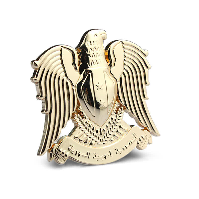 Autocollant en métal pour voiture, Totem d'aigle, Faucon