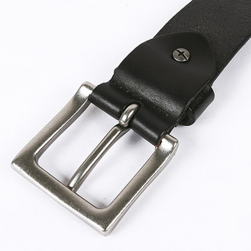 Ceinture unisexe en cuir clouté avec tête de mort et rivets