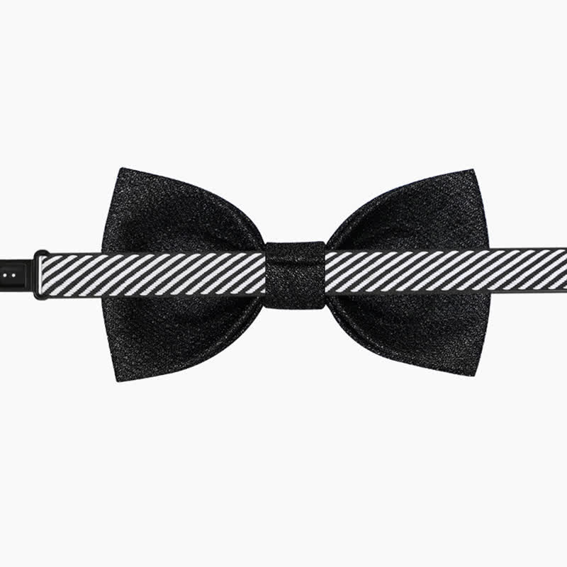 Nœud papillon scintillant pour homme