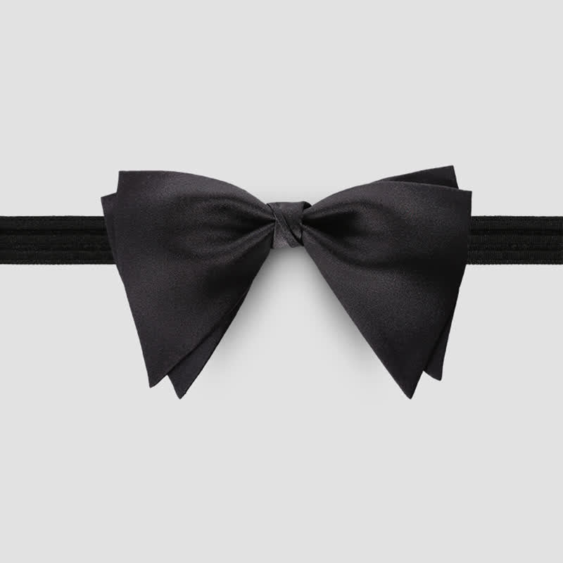 Nœud papillon surdimensionné et gracieux pour homme