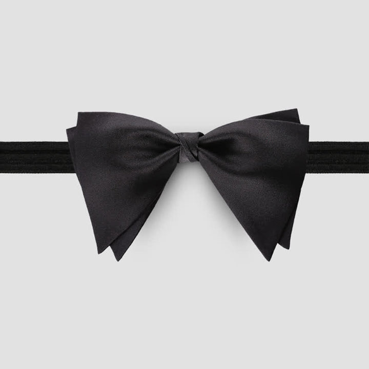 Nœud papillon surdimensionné et gracieux pour homme