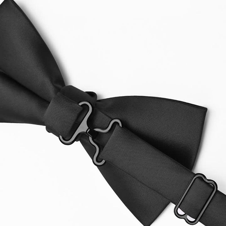 Nœud papillon de mariage à motif floral bordeaux pour homme