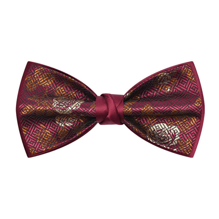 Noeud papillon à carreaux Charming Blossom pour homme