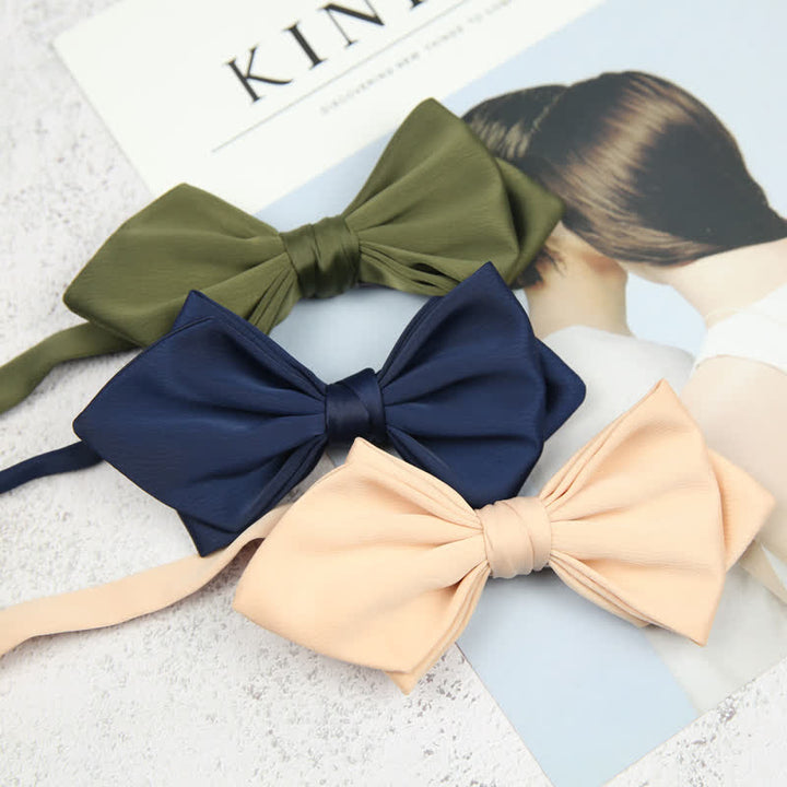 Nœud papillon spécial mariage pour homme en forme de pointe