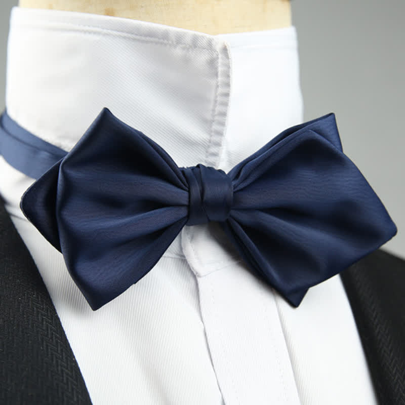 Nœud papillon spécial mariage pour homme en forme de pointe