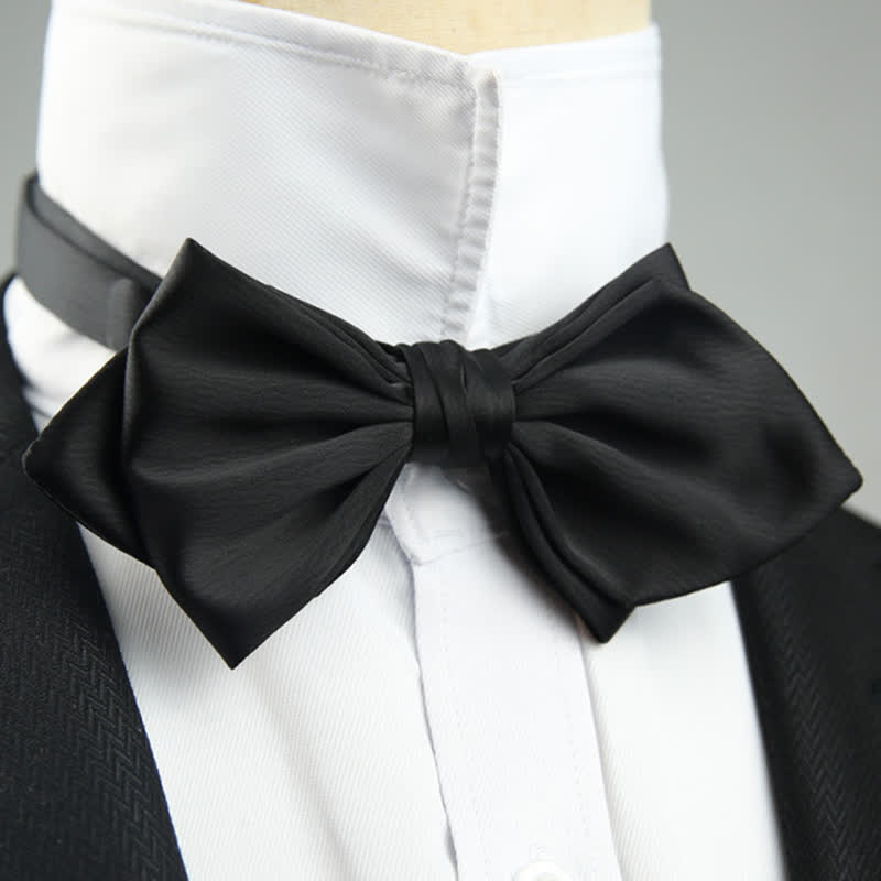 Nœud papillon spécial mariage pour homme en forme de pointe