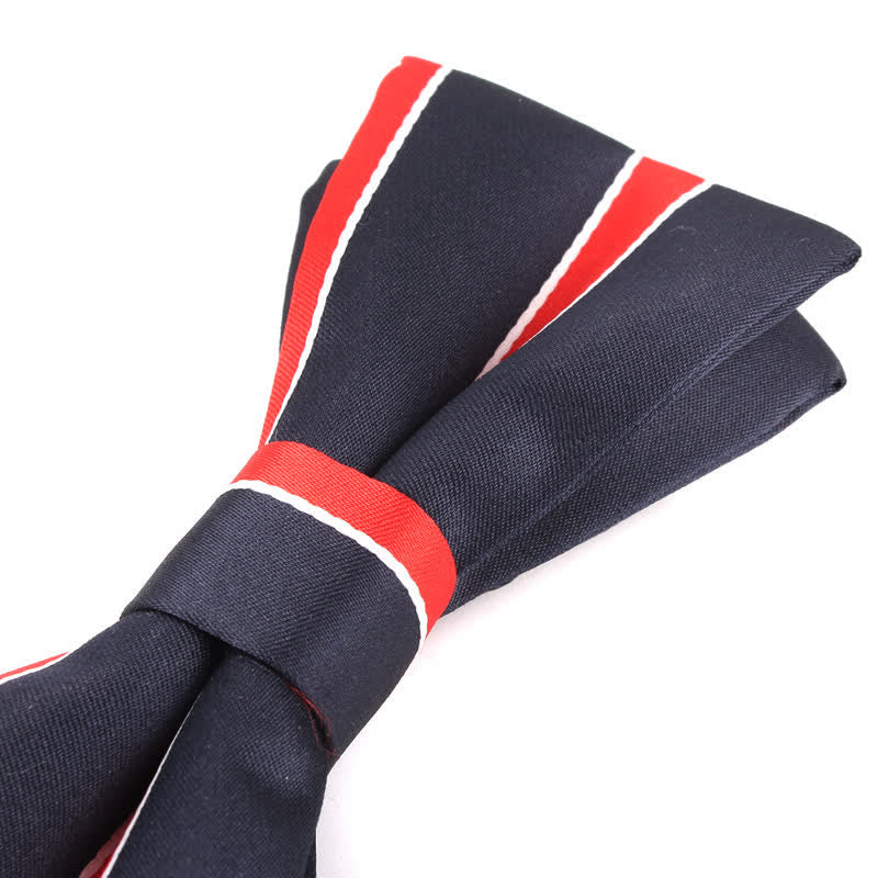 Nœud papillon rayé coloré et élégant pour homme