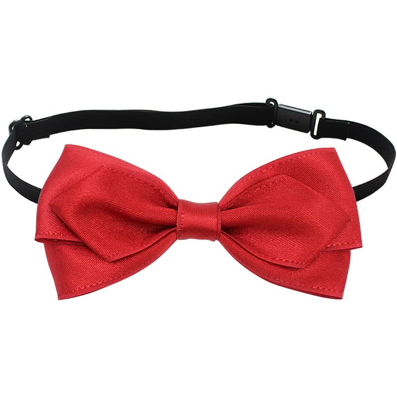 Ensemble de 3 nœuds papillons pour mariés avec corsage de roses et de fleurs pour hommes