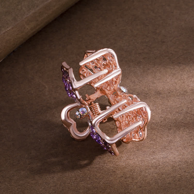 Pince à cheveux en forme de nœud papillon pour femme - image 4